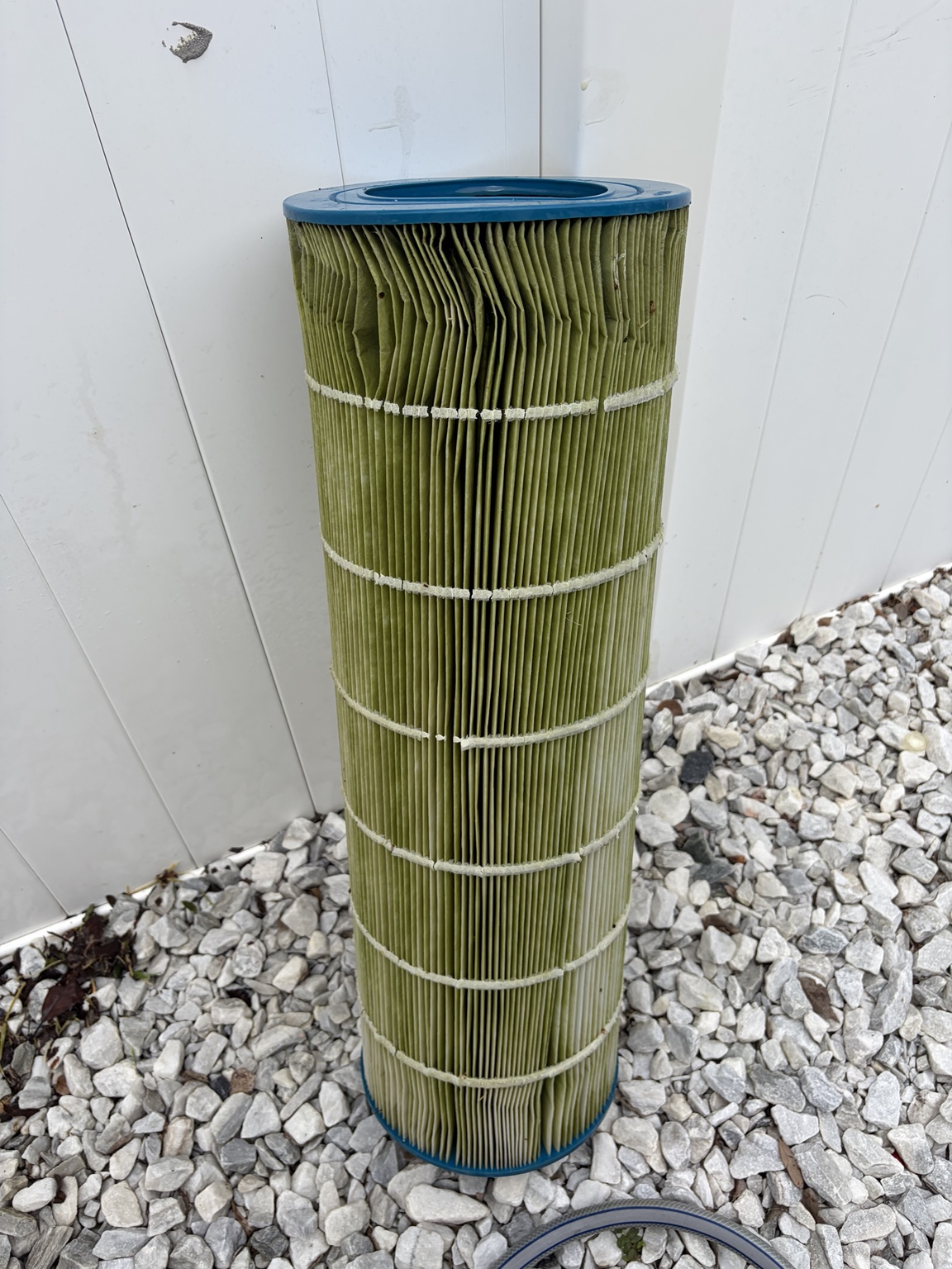 Cartridge filter before cleaning